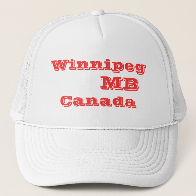 Casquette Winnipeg Manitoba Canada (Devant)
