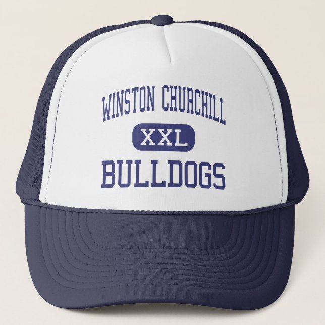 Casquette Winston Churchill - bouledogues - haut - Potomac (Devant)