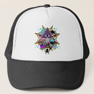 Casquette Witchy Vibes and Spiders