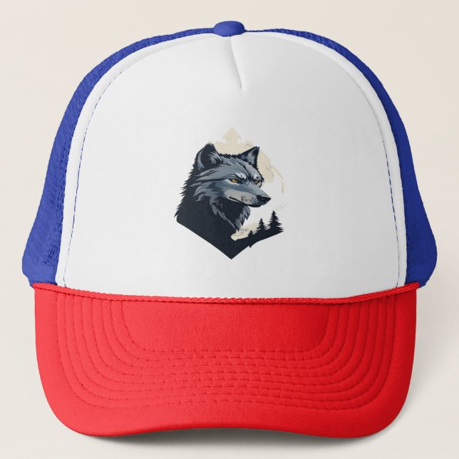 Casquette Wolf 05 (Devant)