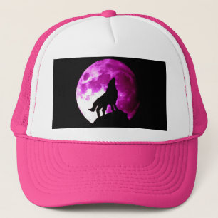 Casquette Wolf Howling à Moon