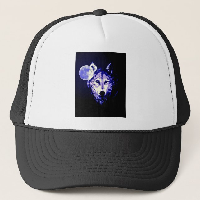 Casquette Wolf & Moon (Devant)