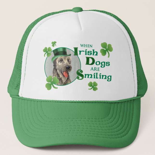Casquette Wolfhound irlandais de la Saint-Patrick (Devant)