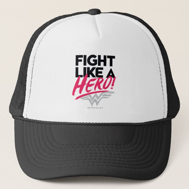 Casquette Wonder Woman - Combattre Comme Un Héros (Devant)
