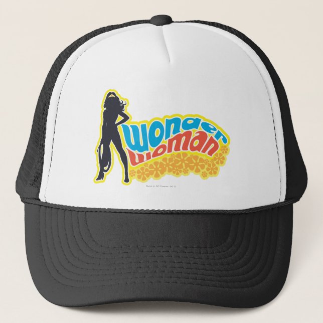 Casquette Wonder Woman Silhouette (Devant)