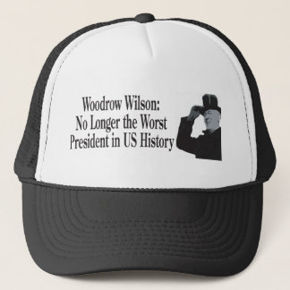 Casquette Woodrow Wilson plus le plus mauvais président aux