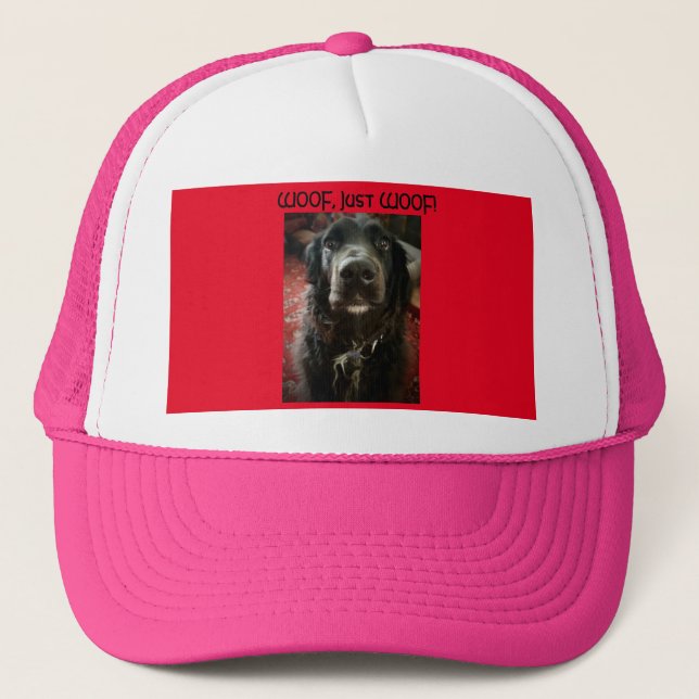 CASQUETTE WOOF, JUSTE WOOF ! (Devant)