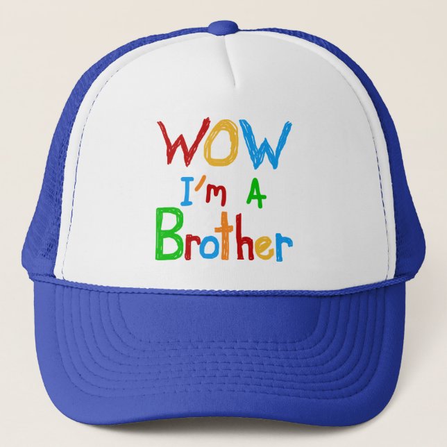 Casquette WOW Je suis un Frère T-shirts et GIfts (Devant)