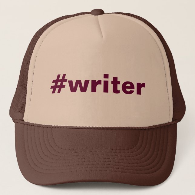 Casquette #writer (casquette) (Devant)