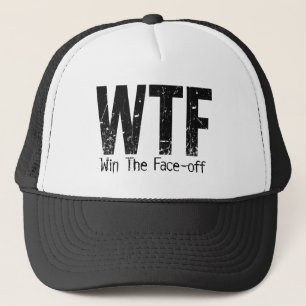 Casquette WTF : Gagnez la remise en jeu (l'hockey)