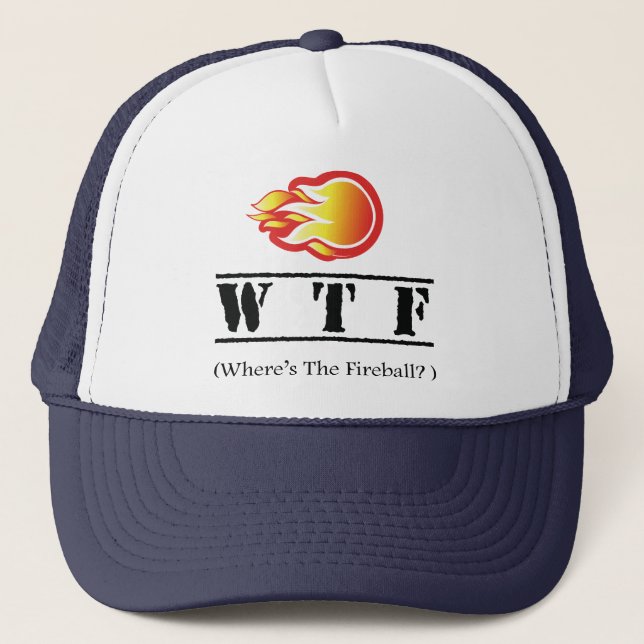 Casquette WTF - Où est l'aérolithe ? (Devant)