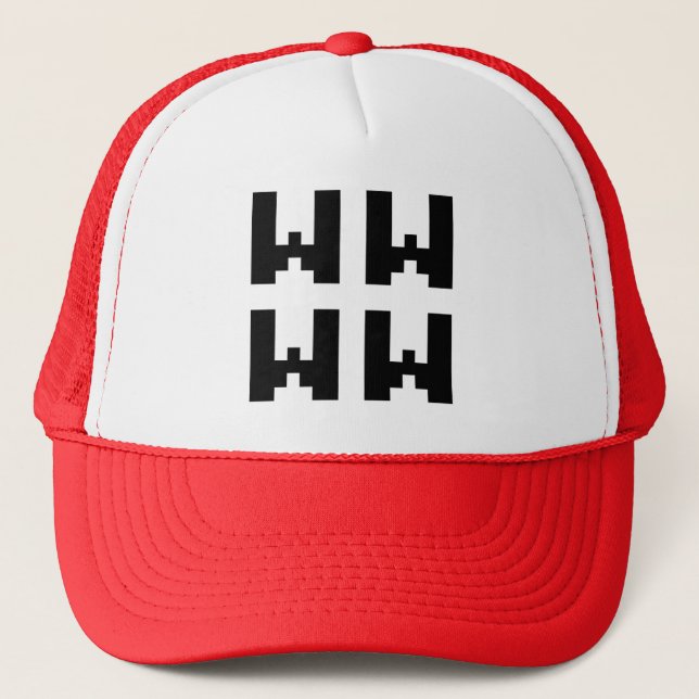 Casquette WWWW | LOL Japonais Internet Slang (Devant)