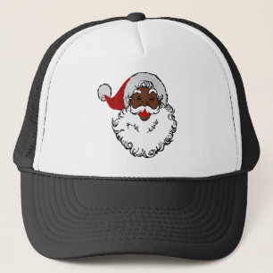 Casquette xmas black santa claus