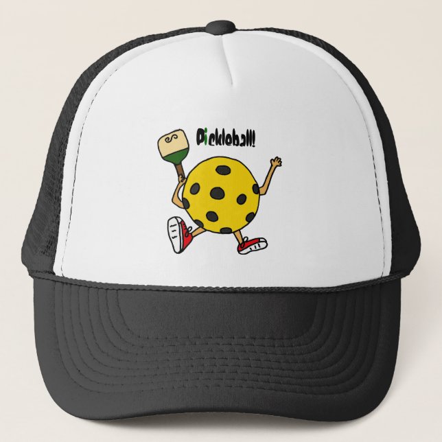 Casquette XX caractère drôle de Pickleball (Devant)