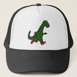 Casquette XX dinosaure pulsant drôle avec les baskets rouge
