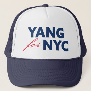 Casquette Yang pour le soutien électoral du maire de New Yor