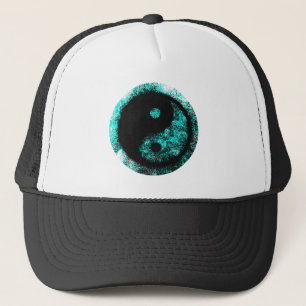 Casquette Yin Yang Cyan Black Le MUSÉE Zazzle Cadeaux