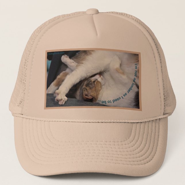 Casquette Yoga "je ne suis pas aussi souple que j'avais (Devant)