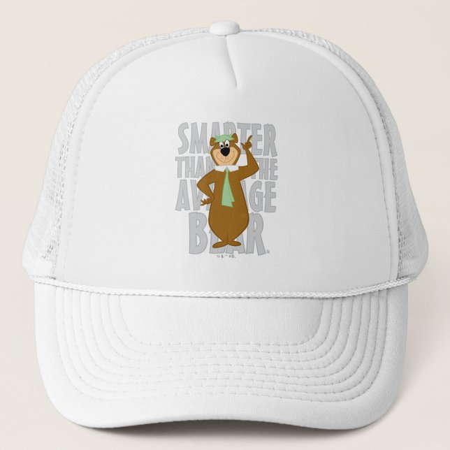 Casquette Yogi "Plus Intelligent Que L'Ours Moyen" (Devant)