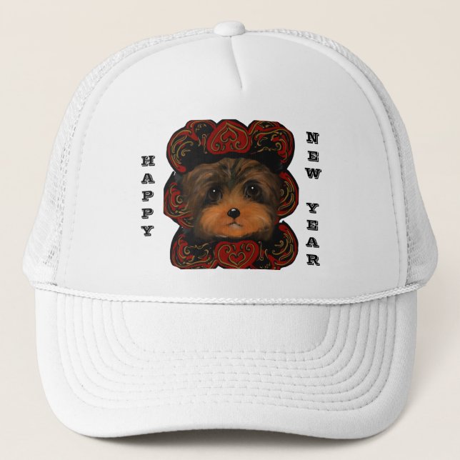 CASQUETTE YORKIE POO (Devant)