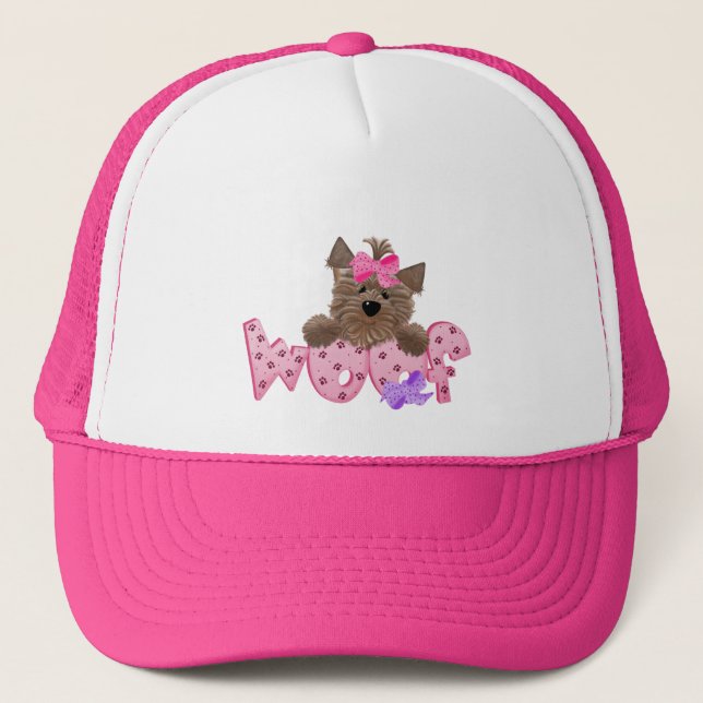 Casquette Yorkie Woof (Devant)