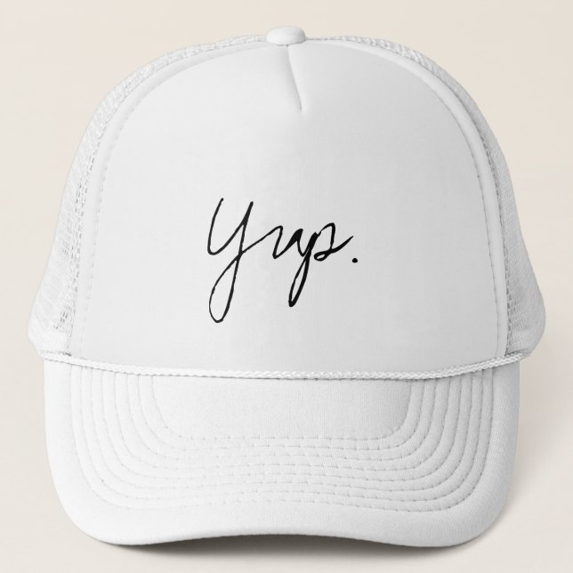 Casquette Yup. (Devant)