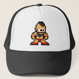 Casquette Zangief à 8 bits