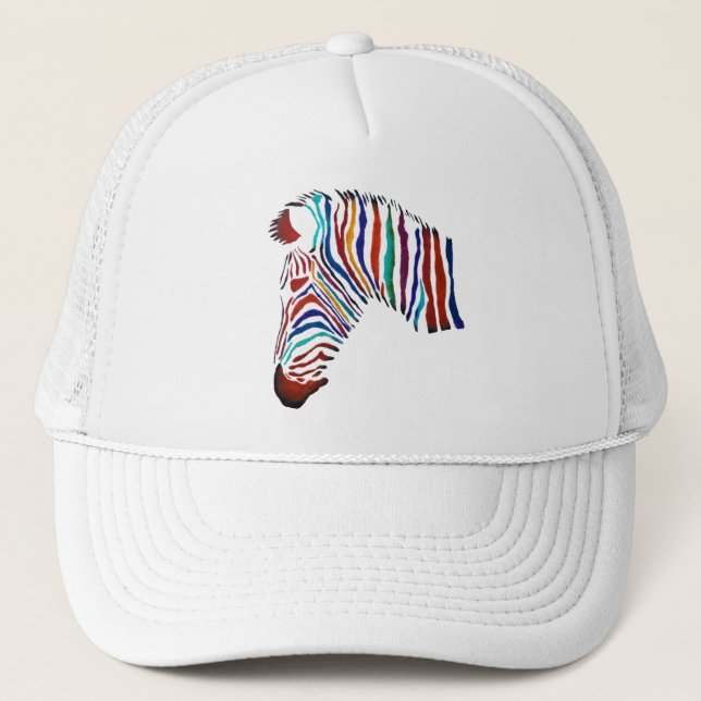 Casquette Zèbre électrique (Devant)
