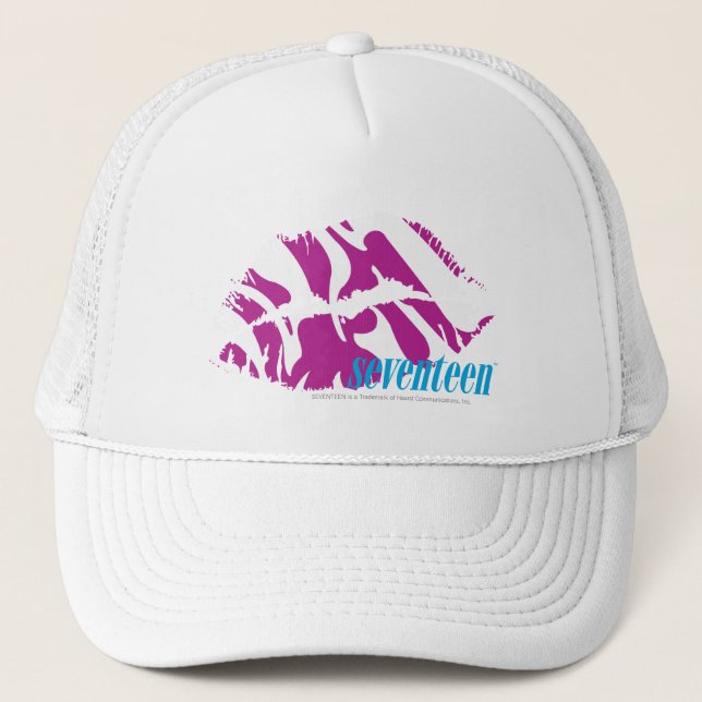 Casquette Zèbre pourpre (Devant)