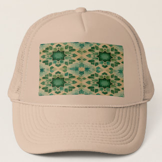 Casquette Zellige Vert Turquoise