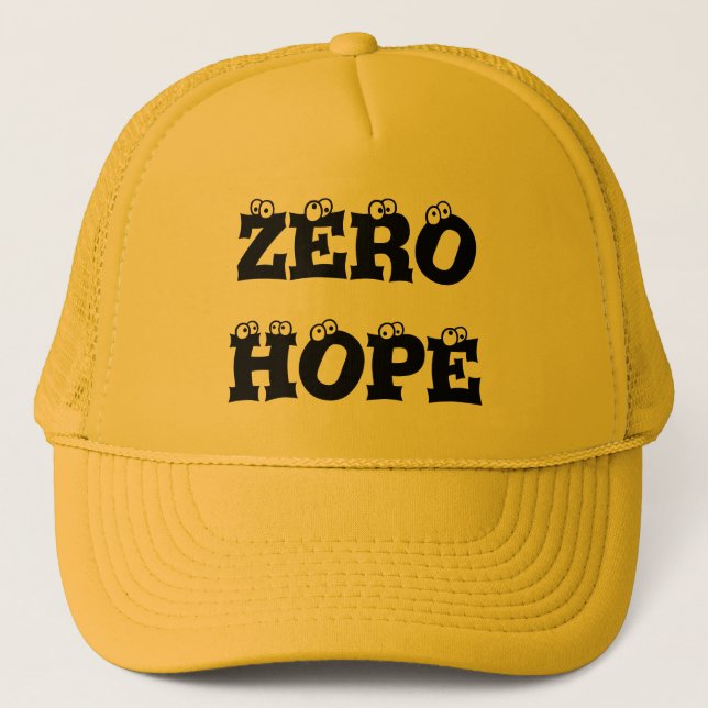 Casquette zéro d'espoir (Devant)