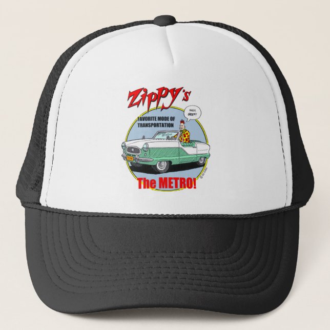 Casquette Zippy de métro (Devant)