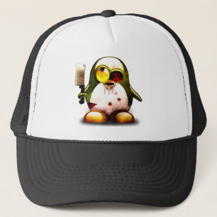 Casquette Zombi Tux (Linux Tux)