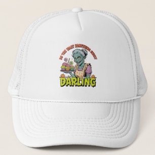 Casquette Zombie Grandma - Sweet Halloween Darling