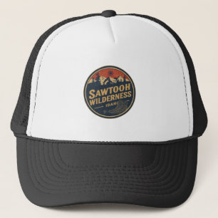 Casquette Zone sauvage de Sawtooth Idaho Montagne Randonnée