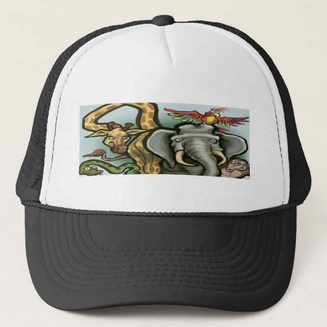 Casquette Zoo Animaux (Devant)