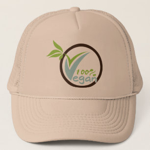 Casquettes 100% de végétalien