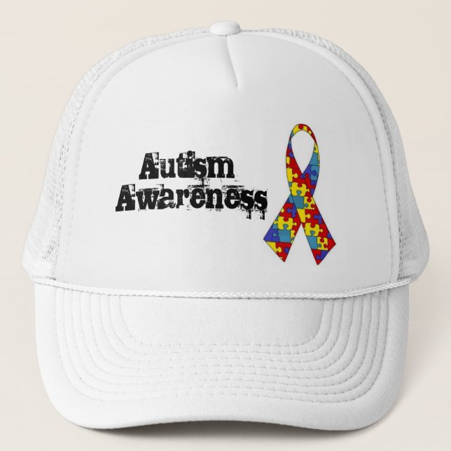 Casquettes à la sensibilisation sur l'autisme (Devant)