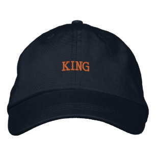 Casquettes Chapeaux Broderie Imprimée Roi