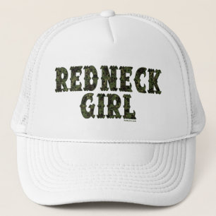Casquettes de Camo de vert de fille de plouc