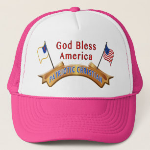 Casquettes de drapeau américain pour des femmes