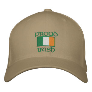Casquettes de drapeau irlandais personnalisables