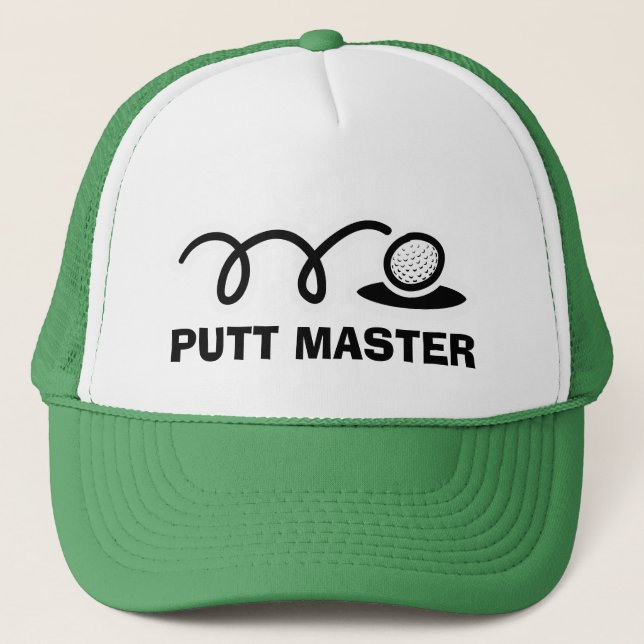 Casquettes de golf amusants | Putt Master (Devant)