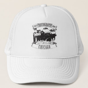 Casquettes de groupe de photographie de rue de