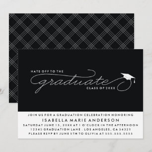 CASQUETTES DE L'ENTRÉE AU DIPLÔME   INVITATION À L