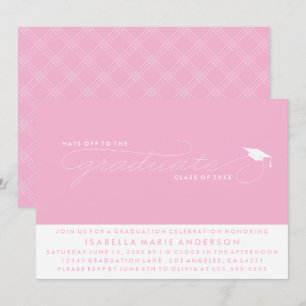 CASQUETTES DE L'ENTRÉE AU DIPLÔME   INVITATION À L
