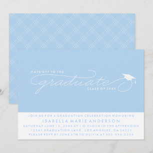 CASQUETTES DE L'ENTRÉE AU DIPLÔME   INVITATION À L