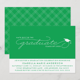 CASQUETTES DE L'ENTRÉE AU DIPLÔME   INVITATION À L