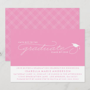 CASQUETTES DE L'ENTRÉE AU DIPLÔME   INVITATION À L
