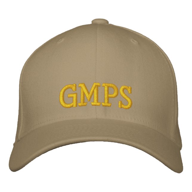 Casquettes de l'équipe GMPS (Devant)